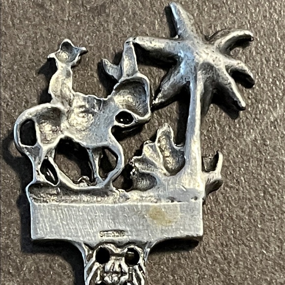 Sterling marked Barbados Souvenir Spoon 4” - Picture 2 of 6